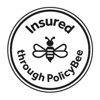 PolicyBee business insurance badge